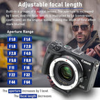 VILTROX EF-M2 Pro Lens Adapter 0.71x Auto Focus EF Lens to M4/3 Mount Adapter - Image 3