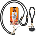 Universal Phone Lanyard with Wrist Strap, Adjustable Crossbody Cell Phone by KAPTRON
