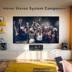 AK55 Bluetooth 5.0 Amplifier Home Audio, 2.0 Channel Max 450W Power Stereo - Image 6