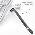 Self-Gripping Cable Ties by Wrap-It Storage, 8 Inch Straps – Reusable Hook and - Image 4