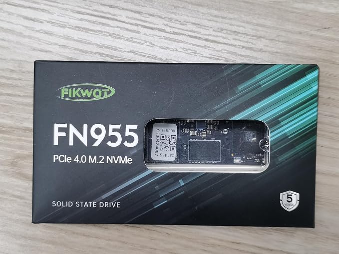 FN955 2TB NVMe SSD M.2 2280 PCIe Gen4x4, 3D NAND TLC Flash Internal Solid State - Image 10