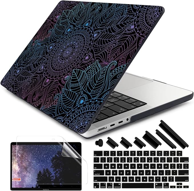 DONGKE for M4 MacBook Pro 16 Inch Case 2024 2023 2021 A3403 A3186 M3 A2991 M2 by DONGKE