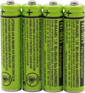 4-Pack BK-40AAABU 1.2V 400mAh Replacement Battery Pack by Cerepros