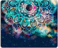 Redragon Galaxy Mandala Gaming Mouse Mat, Square Waterproof Rubber Base Mouse by EASTSMOOTH