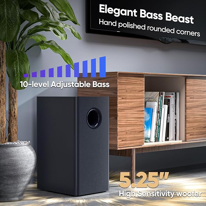 Saiyin Sound Bar for Smart TV - Image 3