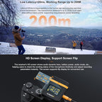 comica Vimo Q Four-Channel Mini Wireless Lavalier Microphone System - Image 4