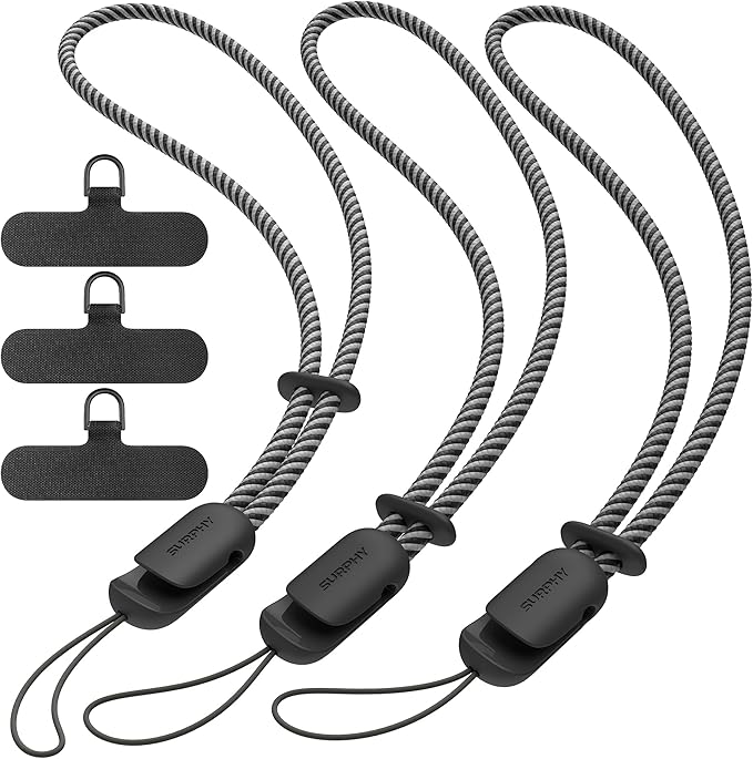 SURPHY 3 Pack Phone Wrist Strap by SURPHY