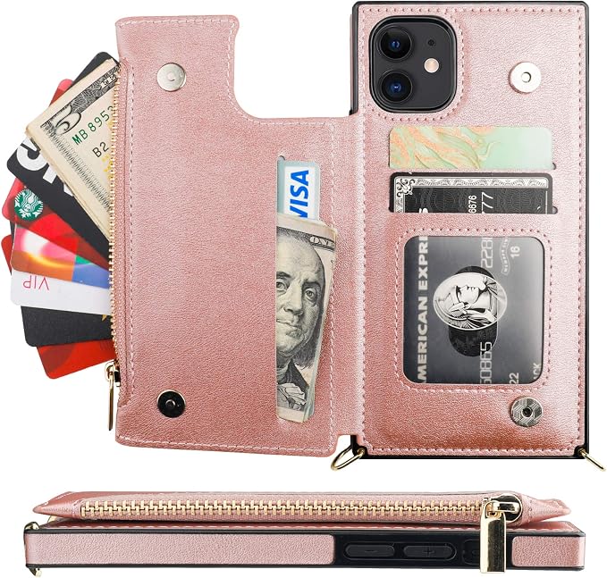Bocasal Crossbody Wallet Case for iPhone 11 - Image 3