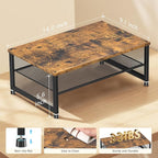 ECOLOVI 2-Tier Computer Monitor Stand Riser, Desk Organizer - Image 7