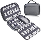 Lacdo Cord Organizer Travel, Cable Organizer Bag Case, Portable Electronics by Lacdo