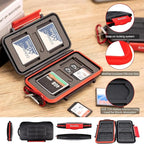Kiorafoto 28 Slots : 16 TF + 8 SD + 4 CF Memory Card Holder Case Storage - Image 4