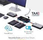 StarTech.com 4 Bay SSD/HDD Hard Drive Eraser, 2.5/3.5" SATA, Hostless - Image 2