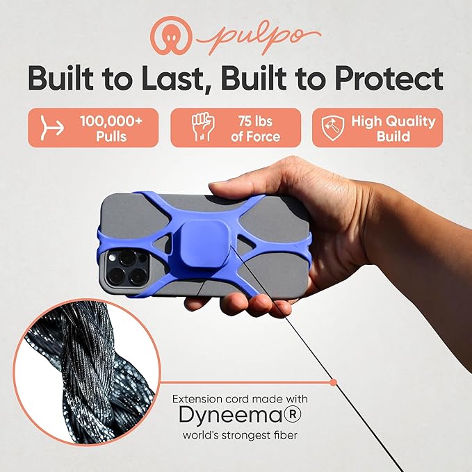 Pulpo Phone Leash Ash Lavender Fits Smartphones Up to 6.8" - Image 4