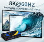 Dual Monitor Kvm Switch 2 Monitors 2 Computers HDMI 4k@60HZ, USB3.0. kvm - Image 8