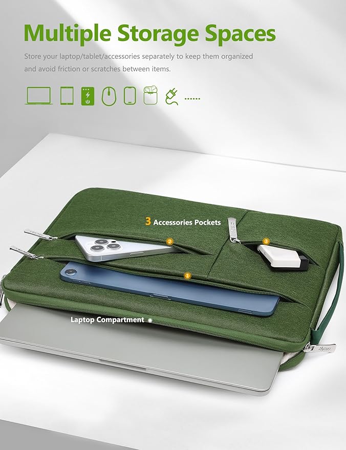 HYZUO 14-15 Inch Laptop Sleeve Bag - Image 2