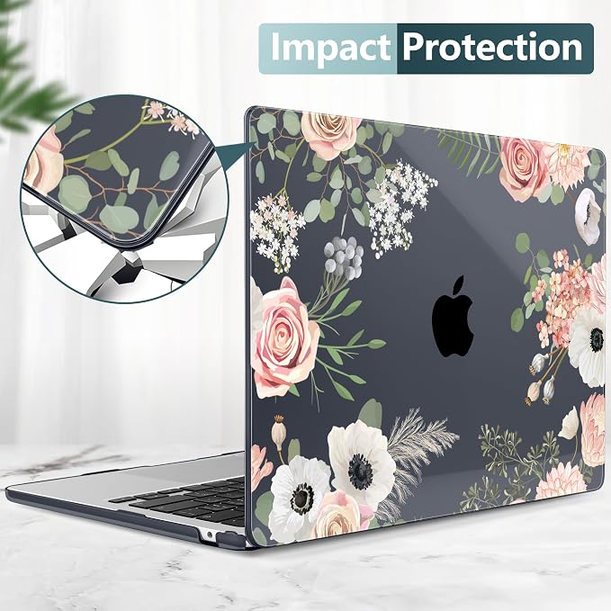 TWOLSKOO Compatible with M4 MacBook Air 15 inch Case 2025-2023 Released Model - Image 6