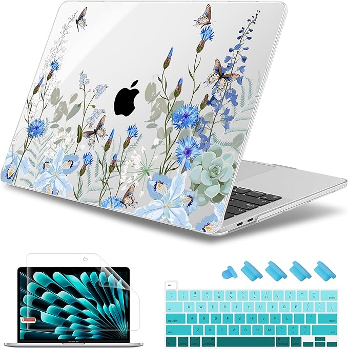 May Chen Compatible with MacBook Pro 13 inch Case with Touch Bar 2022 2021 2020 by MayChen