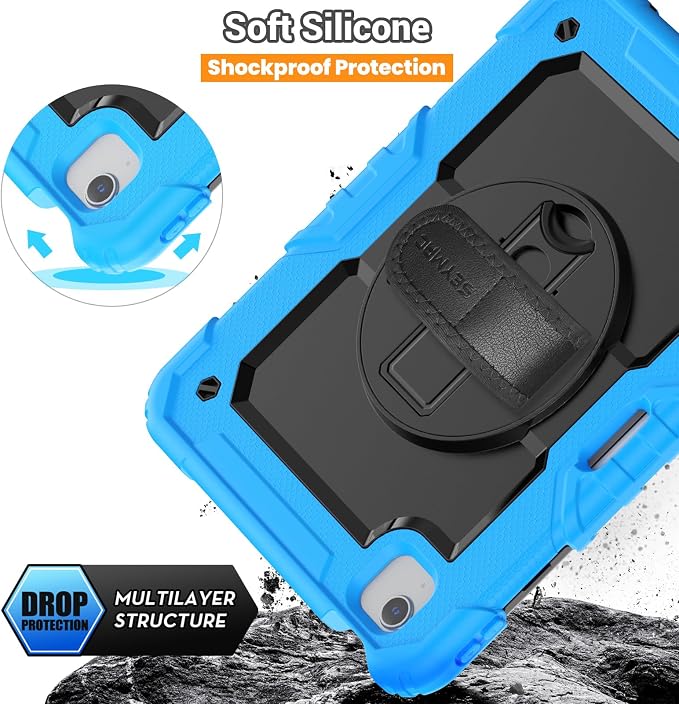 SEYMAC for iPad Air 5th/ 4th Generation Case 10.9", Full-Body Shockproof - Image 7