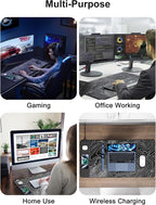 TopMade Mouse Pad with 15W Fast Wireless Charging, 31.5"x15.75" XXL Large - Image 8