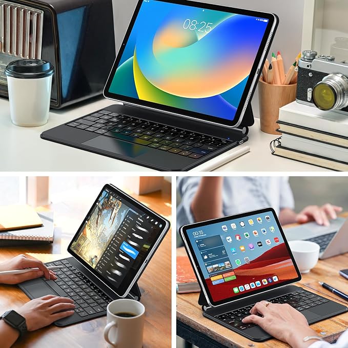 Keyboard Case for iPad 10th Generation 2022 & 11th – Magic-Style Keyboard - Image 8
