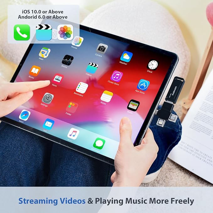 Photo Stick 256GB Real Capacity iStore Pro, 4-in-1 Auto Backup All Devices - Image 7