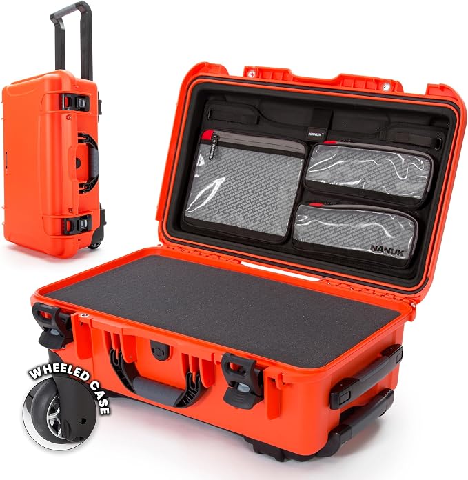 NANUK Wheeled Series 935 Lightweight NK-7 Resin Waterproof Protective Case by NANUK