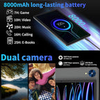 Android 15 Tablet with Keyboard, 26GB+256GB, 10.1 Inch Tablet 8000 mAh Battery - Image 5