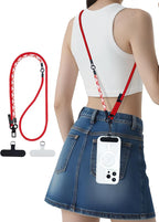 Phone Lanyard Crossbody, 3-in-1 Neck Strap& Wrist Strap, Adjustable Anti-Theft by KuakeCase