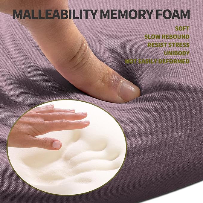 Hokafenle Ergonomic Mouse Pad Wrist Support, Terraced Slope Carpal Tunnel Wrist - Image 3