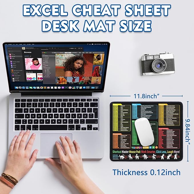 Excel Cheat Sheet Desk Pad - Image 5