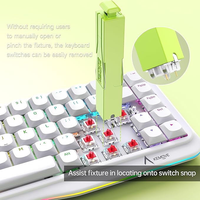 KEMOVE P10 2-in-1 Switch Puller Keycap Puller - Image 3