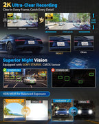 PORMIDO OEM Rear View Mirror Camera - Image 5