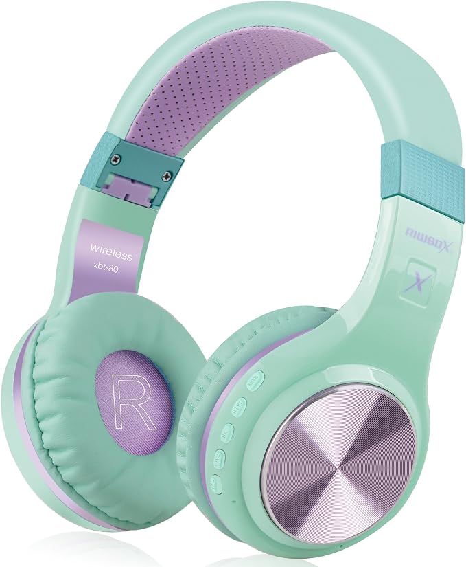 Riwbox Bluetooth Headphones, XBT-80 Folding Stereo Wireless Bluetooth by Riwbox