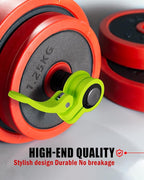 Narrow Barbell Clips 2.5cm Width - Image 6
