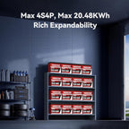 12V 100Ah Mini Bluetooth LiFePO4 Battery, 12 Volt Lithium Battery Bulit in 100A - Image 6