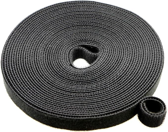 Pasow fastening tape Cable Tie Double Side Nylon Power Wire Management 3/4Inch - Image 3