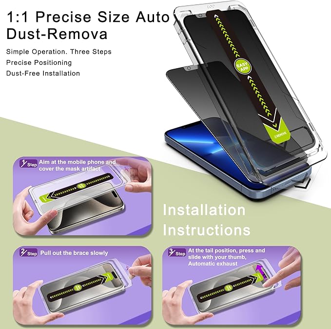 9H Tempered Glass, Anti-Glare, Full Coverage, Anti-Fingerprint, Auto Dust - Image 3
