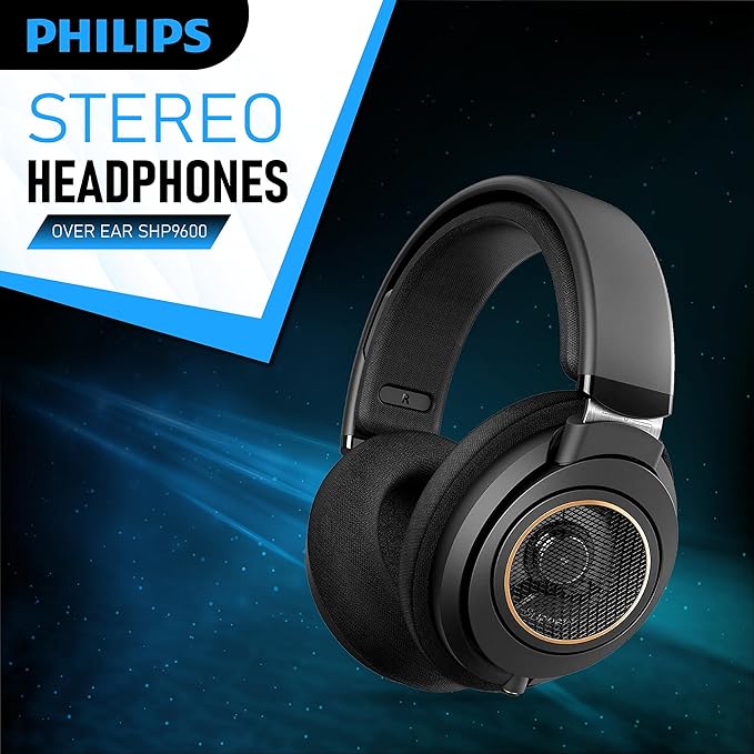 PHILIPS Over Ear Open Back Stereo Headphones Wired - Image 3