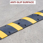 Orangestar Speed Bumps 2-Pack, 6FT Heavy Duty Rubber Driveway Bump - Image 4