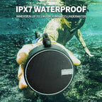 INSMY C12 IPX7 Waterproof Shower Bluetooth Speaker, Portable Small Speaker - Image 2