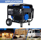DuroMax XP10000E 10, 000-Watt Gas Powered Portable Generator - Image 4