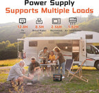 4 PCS 12V 100Ah LiFePO4 Lithium Battery MAX PLUS, Built-in 110A BMS & Bluetooth - Image 6