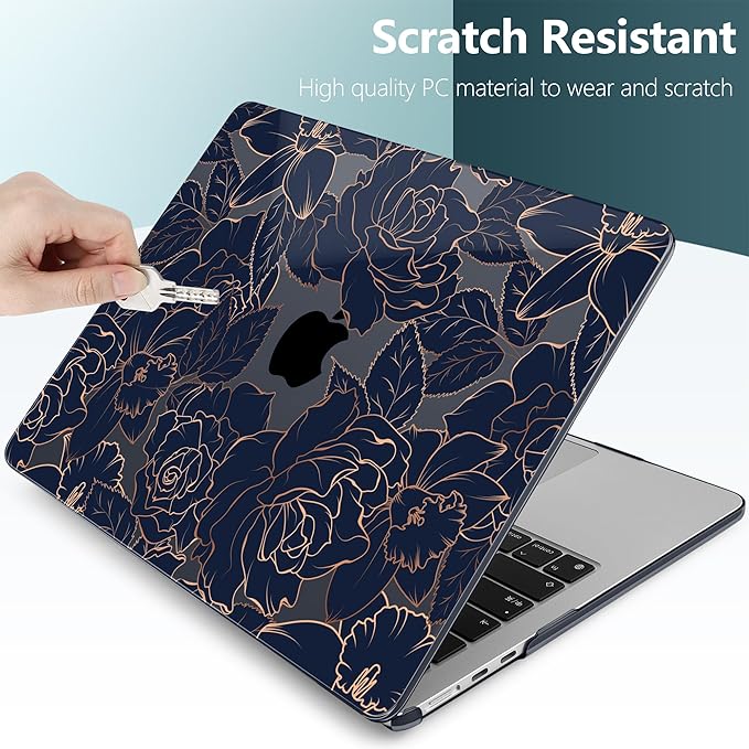 TWOLSKOO Compatible with M4 MacBook Air 15 inch Case 2025-2023 Released Model - Image 4