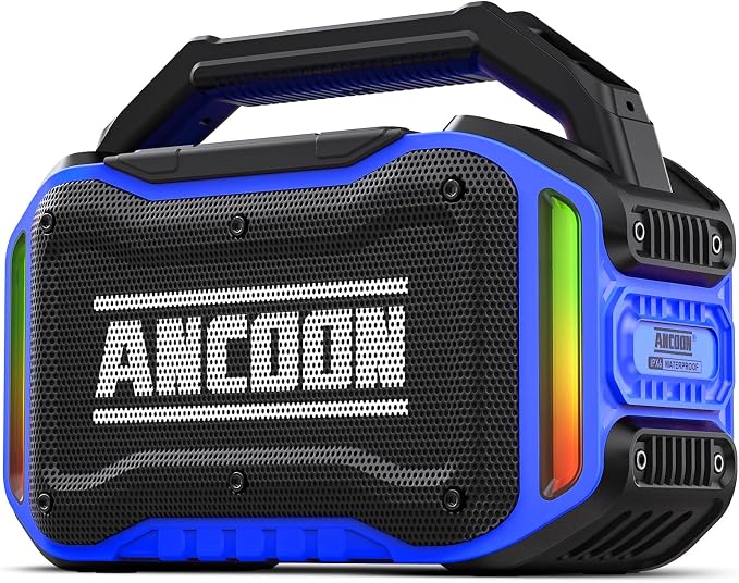 Speakers Bluetooth Wireless: 80W Loud Speaker by ANCOON