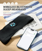 Perytong Sleep Headphones Bluetooth Headband Wireless Headphone Headband - Image 7