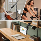 Aluminum iPad Tablet Mount Holder, Kitchen Tablet Holder - Image 7