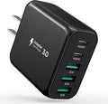 USB C Charger Block, Type C Charger Fast Charging, Total 50W 5-Port USB Wall by EIZLXQ
