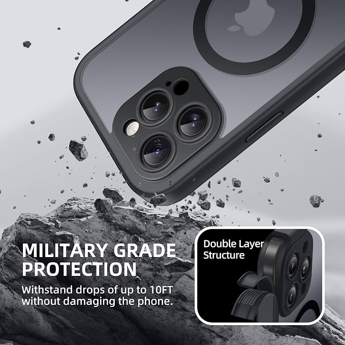 BERFY Magnetic for iPhone 14 Pro Max Case, Compatible - Image 7
