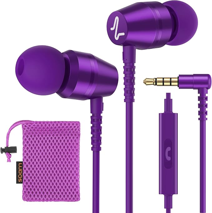 LUDOS OMNITONE Wired Earbuds in-Ear Headphones, 5 Years Warranty, Earphones by Ludos