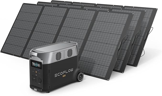 EF ECOFLOW Solar Generator 120V/3.6kWh DELTA Pro by EFECOFLOW
